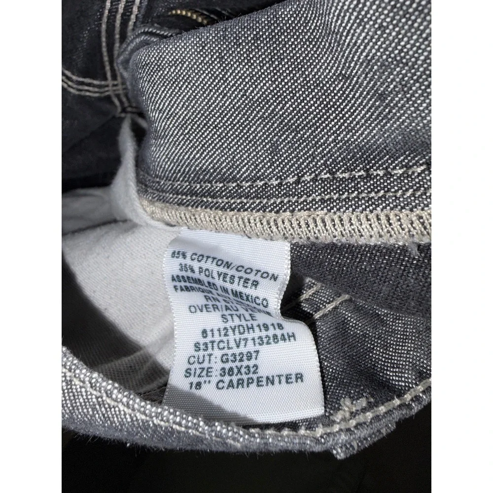Vintage‎ Polo Jeans Ralph Lauren Carpenter Pants Mens 36x32 Grey Utility Good